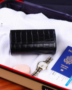 MR.OKAY 2 Watch Travel Case- Classic Leather Watch Case - Image 7