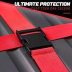 Eccliy 12 Pack Luggage Straps Suitcase Belts Wide Adjustable Packing Straps - Image 5