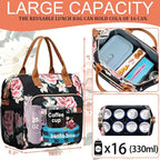 TuErCao Lunch Box for Women Adult Insulated Lunch Bag for Female Teacher Nurse - Image 2