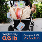KeepGoing Travel First Aid Kit for Kids – 130 Pc. for Car, Diaper Bag & Backpack - Image 4