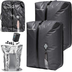 Black Voyage Reusable Vacuum Compression Travel Bag by BlackVoyage