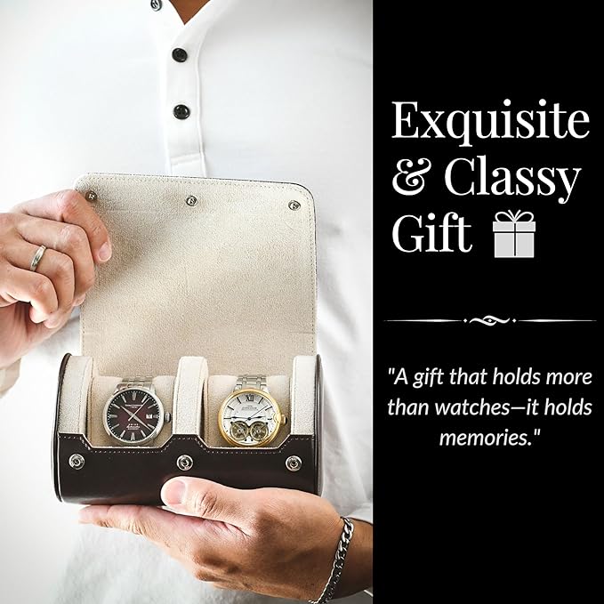 2 Watch Travel Case for Men - Image 2