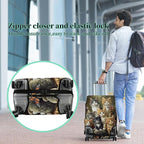 Luggage Cover + Tag, Cats Family Travel Suitcase Protector - Image 5