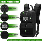 1050D Tactical Hydration Backpack - Image 2