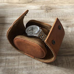 Longjet Watch Roll Travel Case for Men Portable Watches Organizer Box - Image 7