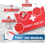 First Aid Kit for Home Car Travel 107 Piece Emergency Kits for Hiking Camping - Image 4