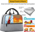 HOMESPON Insulated Lunch Bag for Women Men Lunch Box Cooler Lunch Tote for Work - Image 5
