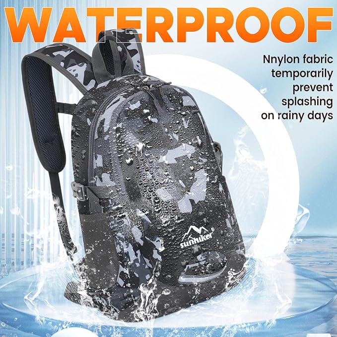 sunhiker Small Cycling Hiking Backpack Water Resistant Travel Backpack - Image 4