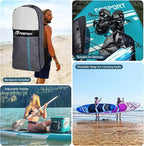 FBSPORT 11' Premium Stand Up Paddle Board, Yoga Board - Image 6