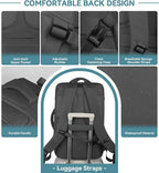 Travel Backpack, 50L Expandable Extra Large Laptop Backpack, Carry On Backpack - Image 6