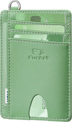 FurArt Slim Minimalist Wallet, Front Pocket Wallets, RFID Blocking, Credit Card by FurArt