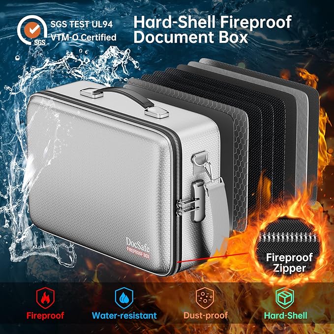 DocSafe Fireproof Document Box - Image 2