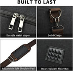 Dimayar Canvas Duffle Bag for Travel, Expandable Carry on Bag, Overnight - Image 3