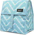 Freezable Lunch Bag, Aqua Tie Dye - Image 2
