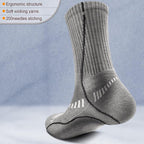 BULLIANT Compression Socks for Men 6Pairs, Athletic Crew Socks Cushioned For - Image 2