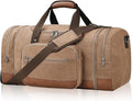 Litvyak Duffle Bag for Travel, Large 60L Canvas Travel Duffel Bags Overnight by Litvyak