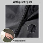 SaphiRose Unisex Rain Poncho Hooded Waterproof Raincoat - Image 4