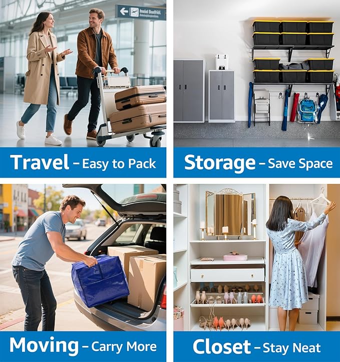 6 Pack Heavy Duty Moving Bags - Image 6