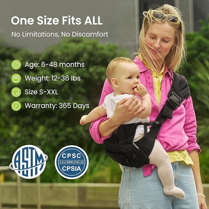 Baby Carrier Newborn to Toddler, Toddler Carrier, Cozy Baby Carrier - Image 7