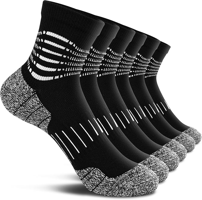 IRAMY Ankle Compression Socks for Men Athletic Running Socks by IRAMY