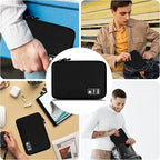 Electronics Organizer, Travel Cord Organizer Pouch, Portable Cable Organizer - Image 6