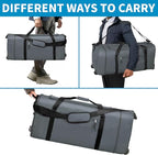 Finnhomy 100L Foldable Rolling Duffel Bag - Image 6