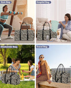 Women Duffle Weekender Travel Bag: Large Duffel Bags - Image 4