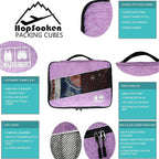 5 Set Packing Cubes for Travel Large Suitcase Luggage Organizer Bags Travel - Image 6