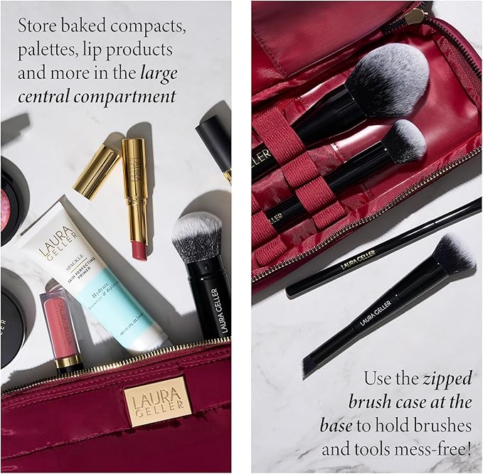 LAURA GELLER NEW YORK Quilted Makeup Bag - Image 2