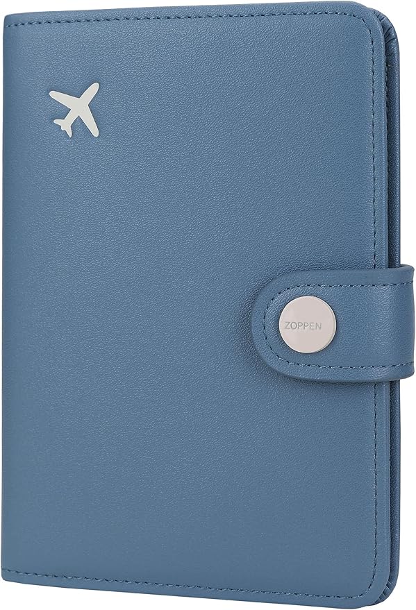 ZOPPEN Passport Holder Women, Passport Cover Travel Wallet Rfid Blocking - Image 7