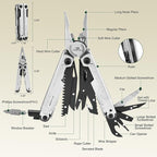 MOSSY OAK Multitool, 20-in-1 Stainless Steel Multi Tool Pliers, Self-locking - Image 2