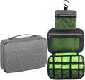 Foldable Man Hanging Travel Toiletry Bag Shaving Dopp Kit Travelling Shower by Tense+Edano
