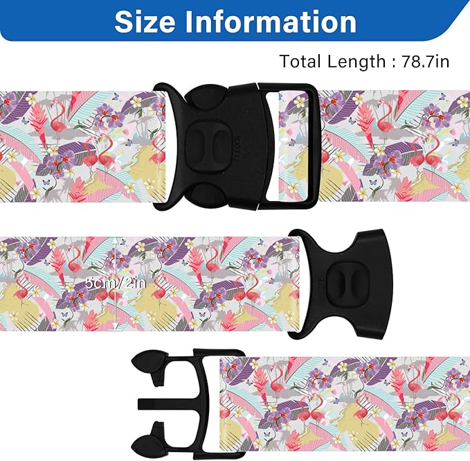 Luggage Straps for Suitcases, Travel Adjustable Belt - Image 4