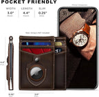 SERMAN BRANDS RFID Blocking Wallet Slim Bifold - Image 4