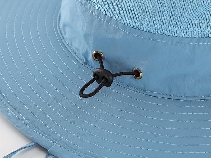 Home Prefer UPF 50+ Men's Sun Hat Wide Brim Bucket Hat UV Protection Hat - Image 6