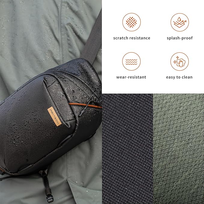 PGYTECH OneGo Solo V2 Camera Sling Bag, 4L Camera Chest Bag Crossbody Fanny Pack - Image 3
