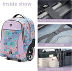 Rolling Backpack, Waterproof Backpack - Image 3