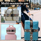 Wildflower Luggage Straps for Suitcases TSA Approved, Luggage Identifiers for - Image 7