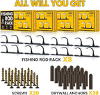 QudraKast Horizontal Fishing Rod Holder - Image 7