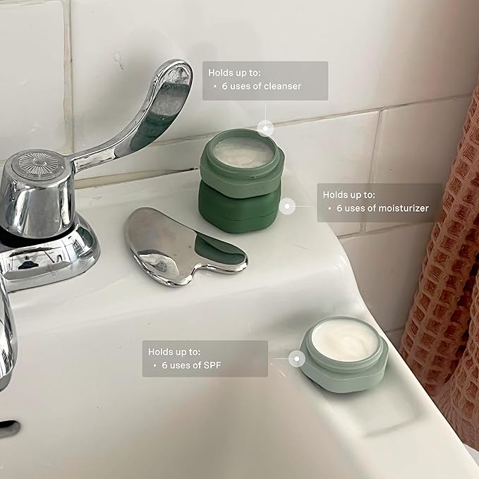 Cadence Travel Containers Basic Skincare Set - Image 3