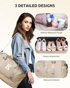 Gifts for Teen Girls 16-18, Birthday Gift-Initial Travel Bag - Image 7