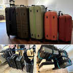 4Pack Luggage Straps for Suitcases, Travel Connector for Carry On Bag, Add Bag - Image 9