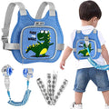 Toddler Harness Leash+ Anti Lost Wrist Link, Accmor Cute Dinosaur Kids Harness by Accmor