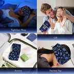 LC-dolida Sleep Mask with Bluetooth Headphones, Extra Large Silk Eye Mask - Image 6