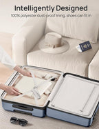 Carry on Luggage 22 X 14 X 9 Airline Approved, 20 Inch Luggage - Image 9