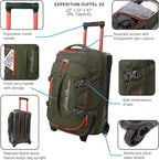 Eddie Bauer Expedition Rolling Duffel Bag - Image 7