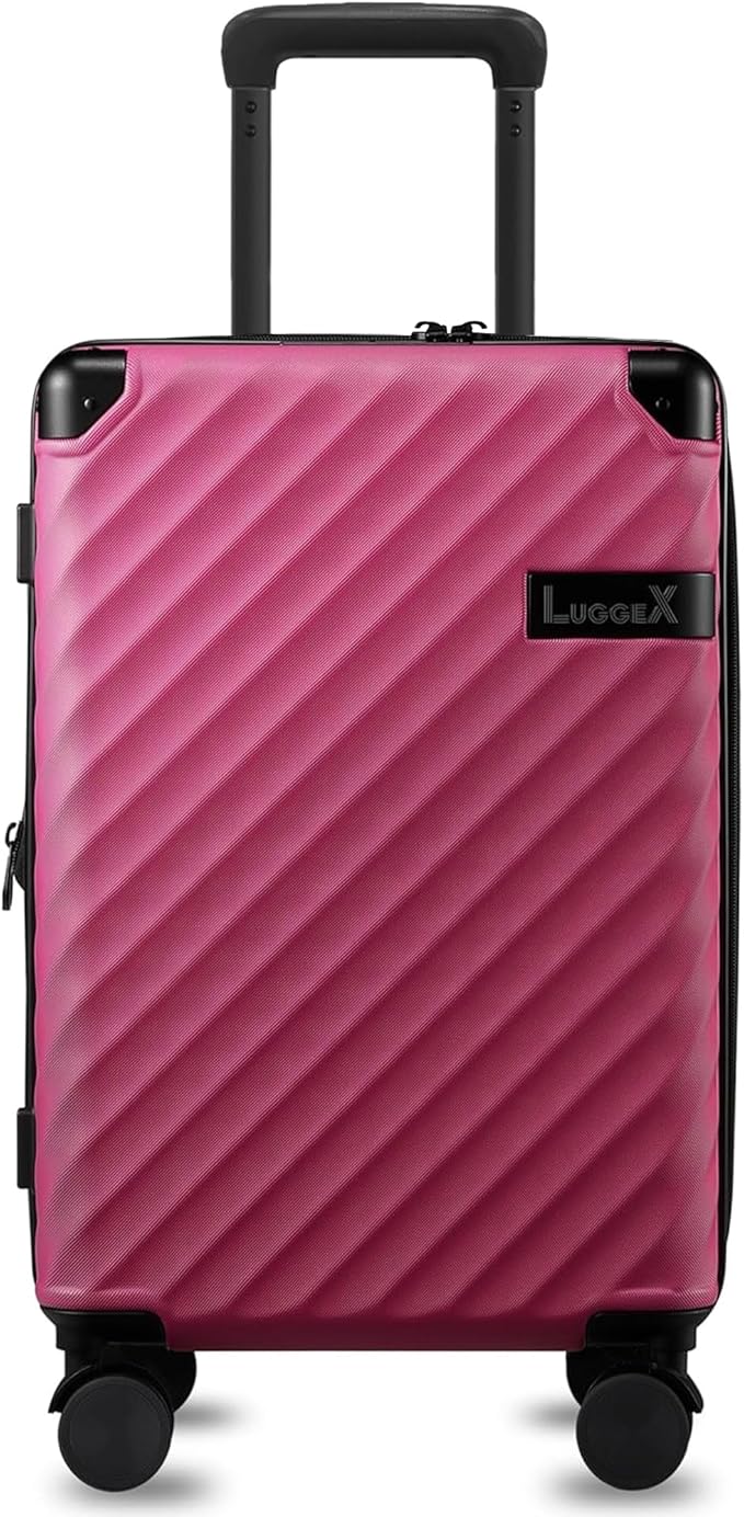 LUGGEX Luggage with Spinner Wheels, Polycarbonate Expandable Hard Shell Suitcase by LuggeXLUGGAGE