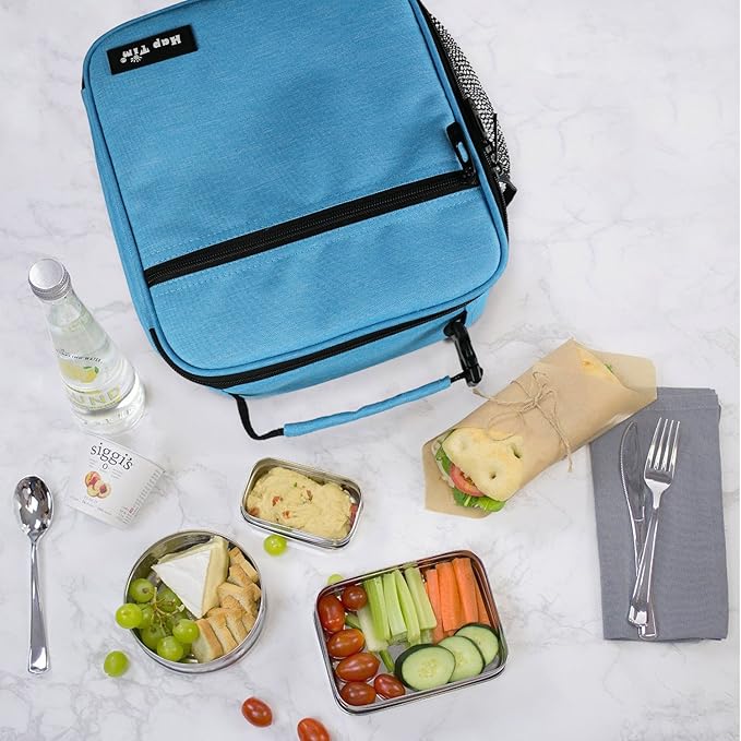 Hap Tim Insulated Lunch Bag for Men Women, Reusable Lunch Box, Spacious - Image 6