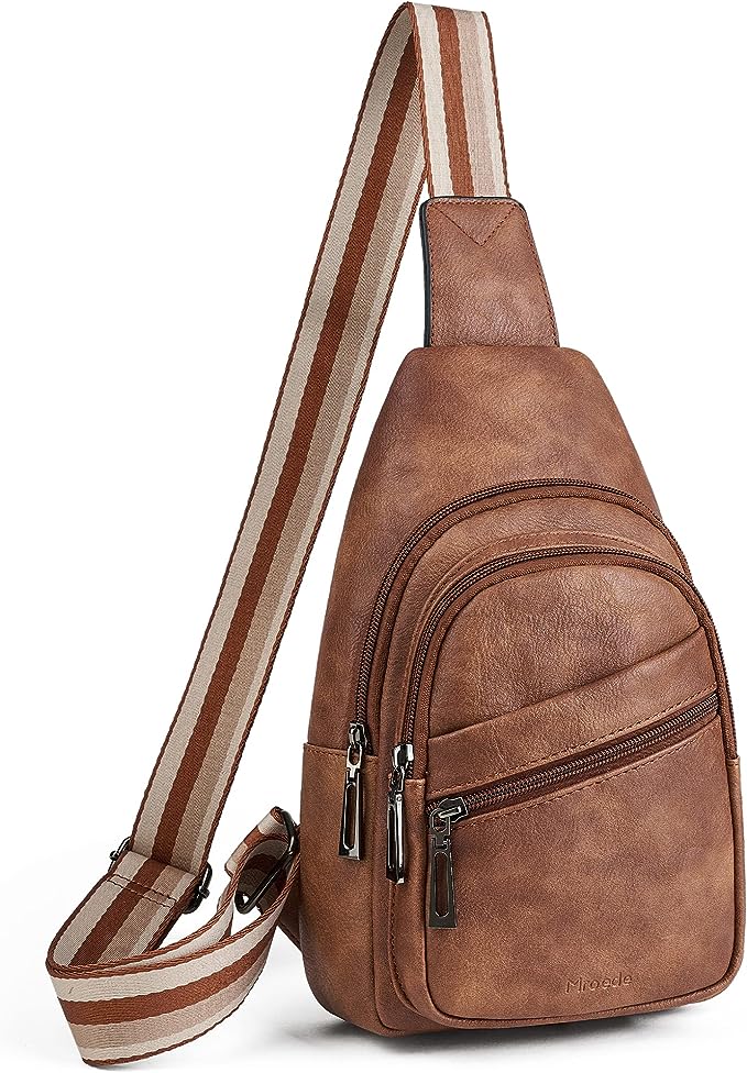 Sling Bag Crossbody Bags for Women Small Cross Body Bag Fanny Packs Chest Sling by Mroede
