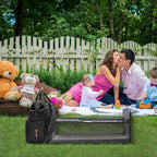 Diaper Bag Backpack with Changing Station Portable 3 in 1 Multifunction - Image 6